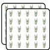 50 PCs Creepy Rocker Zombie Hand 1" Stickers Decals Laptop Notebook Phone Waterproof Vinyl Trendy view 1