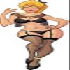 50 PCs Sexy Curvy Woman in Black Elegant Lingerie 1" Stickers Decals Laptop Notebook Phone Waterproof Vinyl Trendy view 2