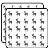 50 PCs Happy Smiling Gray Goat 1" Stickers Decals Laptop Notebook Phone Waterproof Vinyl Trendy view 1