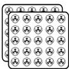 50 PCs Evil Cyborg Robot Head 1" Stickers Decals Laptop Notebook Phone Waterproof Vinyl Trendy view 1