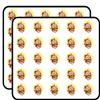 50 PCs Cute Happy Asian Kid Eating Ramen Udon Noodles Icon 1" Stickers Decals Laptop Notebook Phone Waterproof Vinyl Trendy view 1