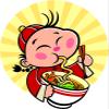 50 PCs Cute Happy Asian Kid Eating Ramen Udon Noodles Icon 1" Stickers Decals Laptop Notebook Phone Waterproof Vinyl Trendy view 2