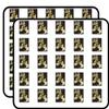 50 PCs Elegant Golden Koi Fish 1" Stickers Decals Laptop Notebook Phone Waterproof Vinyl Trendy view 1