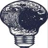 50 PCs Cool Galaxy Ocean Waves in Light Bulb 1" Stickers Decals Laptop Notebook Phone Waterproof Vinyl Trendy view 2