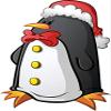 50 PCs Cute Santa Holiday Penguin 1" Stickers Decals Laptop Notebook Phone Waterproof Vinyl Trendy view 2