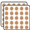 50 PCs Simple Red Yellow Celtic Knot Cross Icon 1" Stickers Decals Laptop Notebook Phone Waterproof Vinyl Trendy view 1
