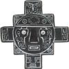 50 PCs Cool Ancient Stone Face Artifact Icon 1" Stickers Decals Laptop Notebook Phone Waterproof Vinyl Trendy view 2