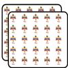 50 PCs Pretty Happy Soccer Cheerleader Girl with Flag - Colombia 1" Stickers Decals Laptop Notebook Phone Waterproof Vinyl Trendy view 1
