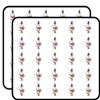 50 PCs Beautiful Topless Mermaid on Moon #1 1" Stickers Decals Laptop Notebook Phone Waterproof Vinyl Trendy view 1