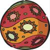 50 PCs Pretty Colorful Boho Egg 1" Stickers Decals Laptop Notebook Phone Waterproof Vinyl Trendy view 2