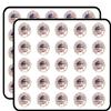 50 PCs USA Vintage American Flag Icon 1" Stickers Decals Laptop Notebook Phone Waterproof Vinyl Trendy view 1