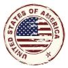 50 PCs USA Vintage American Flag Icon 1" Stickers Decals Laptop Notebook Phone Waterproof Vinyl Trendy view 2