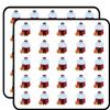 50 PCs Big Buff Halloween Vampire 1" Stickers Decals Laptop Notebook Phone Waterproof Vinyl Trendy view 1