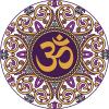 50 PCs Colorful Om Ohm Diwali Mandala Flower Icon 1" Stickers Decals Laptop Notebook Phone Waterproof Vinyl Trendy view 2