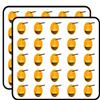 50 PCs Cool Simple Pen Art Bowl of Noodles Icon 1" Stickers Decals Laptop Notebook Phone Waterproof Vinyl Trendy view 1