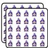 50 PCs Cute Galaxy Rainbow Triangle Tree Silhouette 1" Stickers Decals Laptop Notebook Phone Waterproof Vinyl Trendy view 1