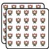 50 PCs Creepy Vampire Bat Assassin Halloween Icon #5 1" Stickers Decals Laptop Notebook Phone Waterproof Vinyl Trendy view 1