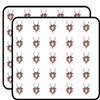 50 PCs Pretty Wilderness Forest Moon Goddess with Antlers #2 1" Stickers Decals Laptop Notebook Phone Waterproof Vinyl Trendy view 1