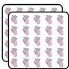 50 PCs Happy Flying Pink Pig with Angel Wings 1" Stickers Decals Laptop Notebook Phone Waterproof Vinyl Trendy view 1