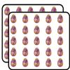 50 PCs Paint Splatter Rainbow Easter Egg 1" Stickers Decals Laptop Notebook Phone Waterproof Vinyl Trendy view 1