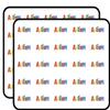 50 PCs Autism in Puzzle Piece Letters 1" Stickers Decals Laptop Notebook Phone Waterproof Vinyl Trendy view 1