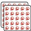 50 PCs Cute Traditional Vintage Santa with Giant Gift Sack 1" Stickers Decals Laptop Notebook Phone Waterproof Vinyl Trendy view 1