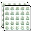 50 PCs Cute Happy Unicorn Icon - Rain Clouds 1" Stickers Decals Laptop Notebook Phone Waterproof Vinyl Trendy view 1