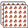 50 PCs Sexy Topless Orange Red Head Siren Woman 1" Stickers Decals Laptop Notebook Phone Waterproof Vinyl Trendy view 1