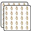50 PCs Cute Sleepy Grumpy Sloth with Coffee 1" Stickers Decals Laptop Notebook Phone Waterproof Vinyl Trendy view 1