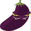 50 PCs Creepy Scary Evil Halloween Eggplant 1" Stickers Decals Laptop Notebook Phone Waterproof Vinyl Trendy view 2