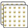 50 PCs Cool Ice Cold Beer Mug 1" Stickers Decals Laptop Notebook Phone Waterproof Vinyl Trendy view 1