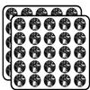 50 PCs Cool Simple Boy Watching The Sky on Swing Icon 1" Stickers Decals Laptop Notebook Phone Waterproof Vinyl Trendy view 1