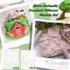 Barn Animals Fondant Silicone Molds for Cake Decoration, Cupcake Topper, Epoxy Resin, Polymer Clay 2-Count view 3