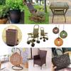 Queenbox 8mm x 10m Gradient Flat Rattan Weaving, Synthetic Rattan Repair Knit Material Plastic Rattan for DIY Home Furniture, Chair Table, Storage Basket, 02 Coffee view 4