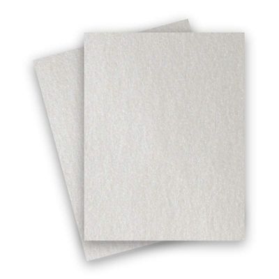 Stardream Metallic - 8.5X11 Card Stock Paper - QUARTZ - 105lb Cover (284gsm) - 25 PK
