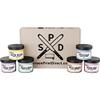 Screen Printing Ink Set - Rapid Cure Pastel 6 Color Plastisol Ink for Screen Printing Fabric - Low Temperature Curing 8 oz. Plastisol Ink by Screen Print Direct- Inks for Silk Screens and Mesh view 2