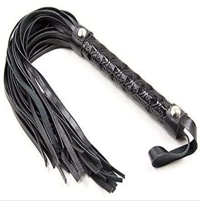 AnHua Whips Soft Faux Leather Horse Riding Crop Teaching Training Tool Party Cosplay Accessories
