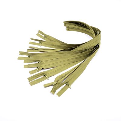 LEDUC Trimz Invisible RVNAVN3 Zip, 40cm, Olive