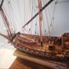 LE Requin 1750 Full Rib Version Scale 1/48 47.6" Wood Model Ship Kit Xebec Ship view 2