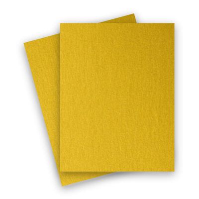 Stardream Metallic - 8.5X11 Card Stock Paper - FINE GOLD - 105lb Cover (284gsm) - 250 PK