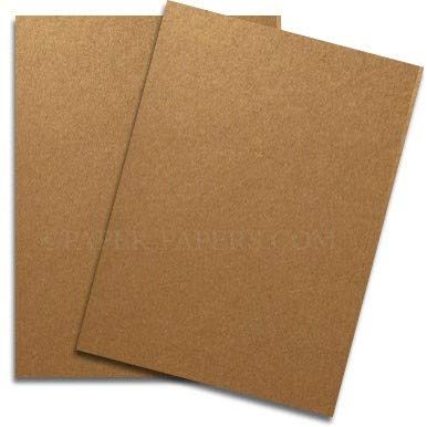 Shine COPPER - Shimmer Metallic Card Stock Paper - 8.5 x 11-107lb Cover (290gsm) - 100 PK