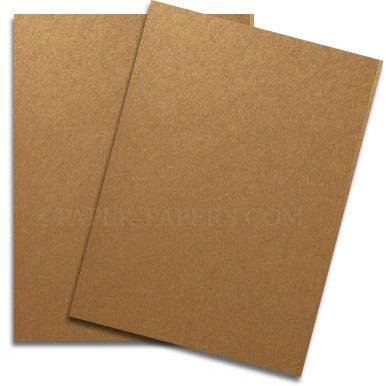 Shine COPPER - Shimmer Metallic Card Stock Paper - 8.5 x 11-107lb Cover (290gsm) - 100 PK