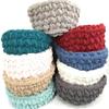 Cream Chunky Chenille Yarn Hand Knitting Yarn Vegan Jumbo Chenille Yarn Super Chunky Bulky Woven Worested Yarn Soft Warm Chenille Blanket Yarn 1 Skein/250g view 3