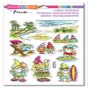 Stampendous Gnome Beach Clear Stamp Set view 1