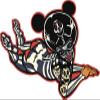 50 PCs Sexy Halloween Mouse Skeleton Body Art 1" Stickers Decals Laptop Notebook Phone Waterproof Vinyl Trendy view 2