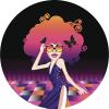 18 Pcs Cool Sassy 70's Disco Dancer with Afro Cartoon Icon 2" Stickers Decals Laptop Notebook Phone Waterproof Vinyl Trendy view 2