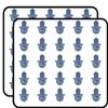 50 PCs Blue Pink Hamsa with Eye of Providence 1" Stickers Decals Laptop Notebook Phone Waterproof Vinyl Trendy view 1