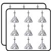 18 Pcs Simple Medieval Excalibur Sword in Rock Cartoon 2" Stickers Decals Laptop Notebook Phone Waterproof Vinyl Trendy view 1