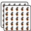 50 PCs Prehistoric Caveman with Giant Rock Club 1" Stickers Decals Laptop Notebook Phone Waterproof Vinyl Trendy view 1