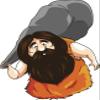 50 PCs Prehistoric Caveman with Giant Rock Club 1" Stickers Decals Laptop Notebook Phone Waterproof Vinyl Trendy view 2